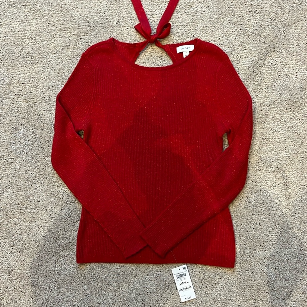 Holiday sweater size S